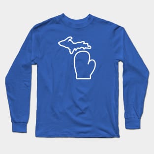 Michigan's Mitten Long Sleeve T-Shirt